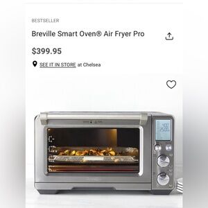 Smart air fryer oven